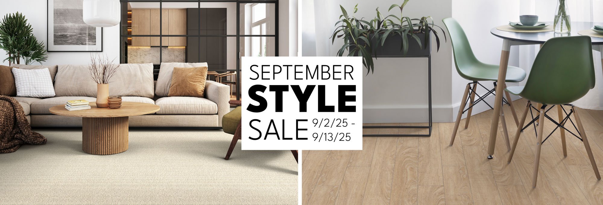 Riemer Floors September Style Sale - get up to 20% off
