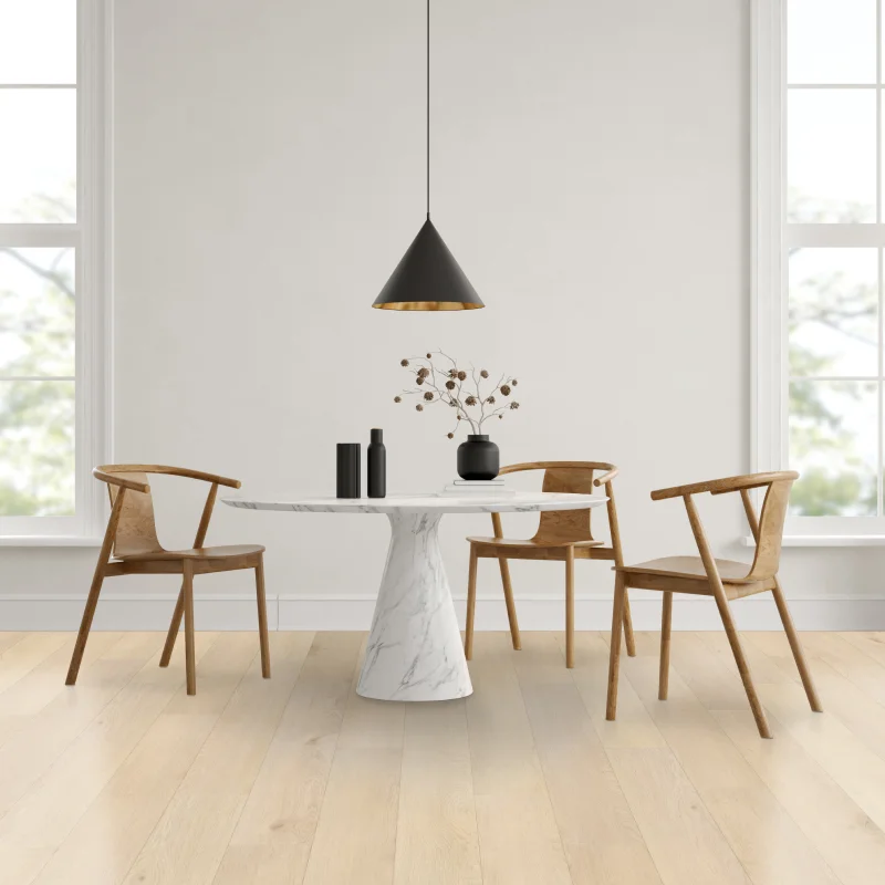 Lasting Luxury -SPC Tivoli Oak LVP floors in modern kitchen