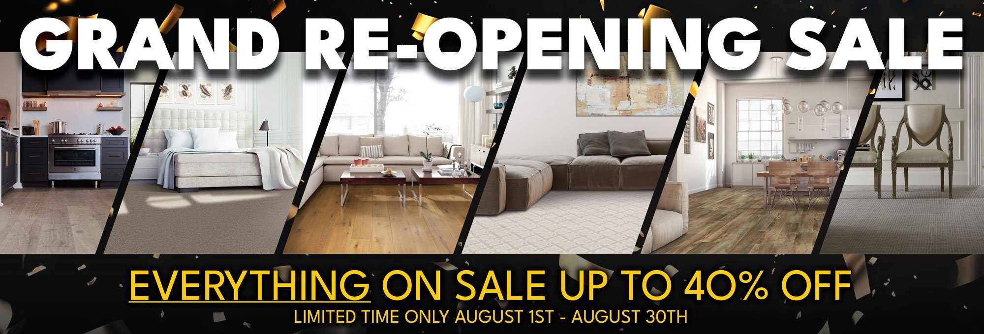 Riemer Floors Bloomfield Hills Grand Re-Opening Sale - Everything On Sale up to 40% Off