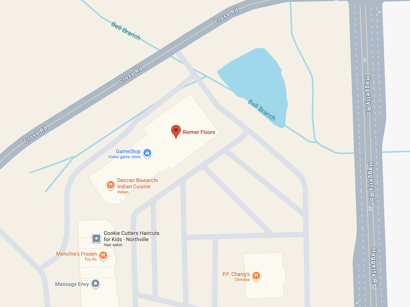 Riemer Floors Northville Showroom